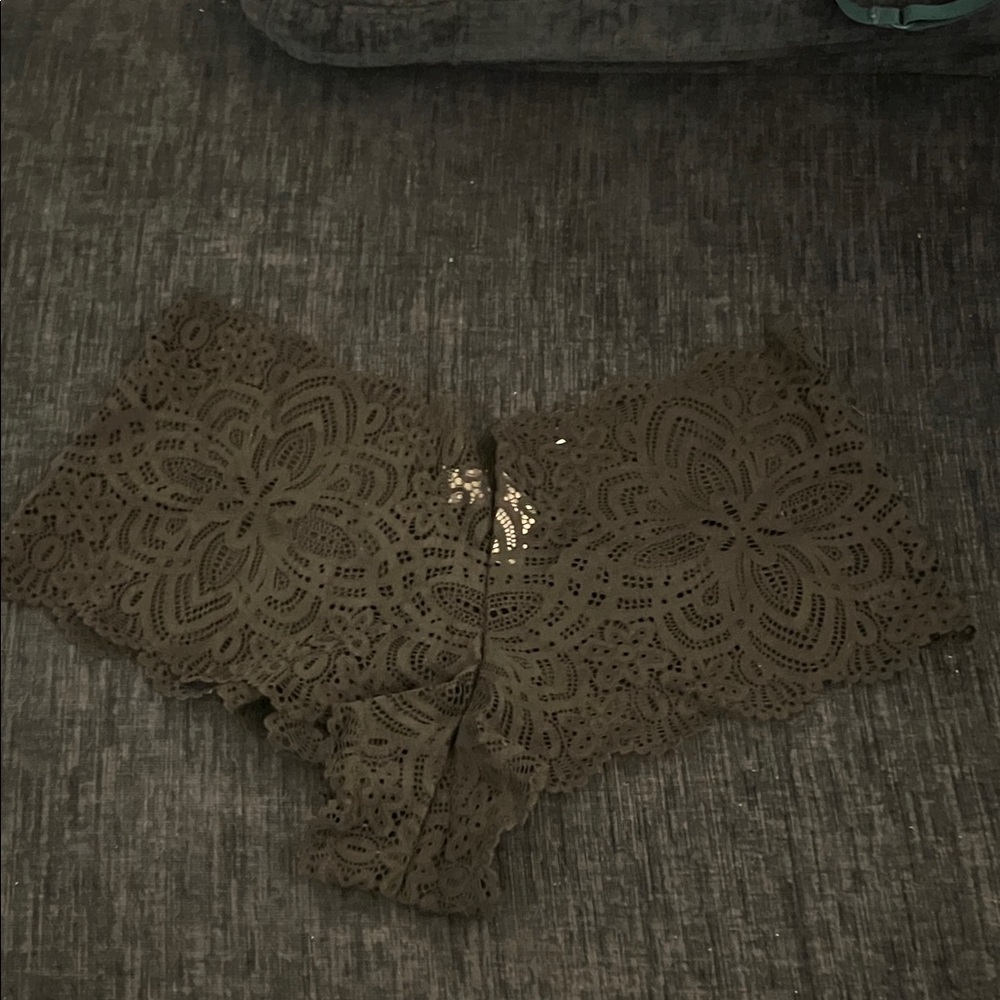 Auden Olive Lace Panties
